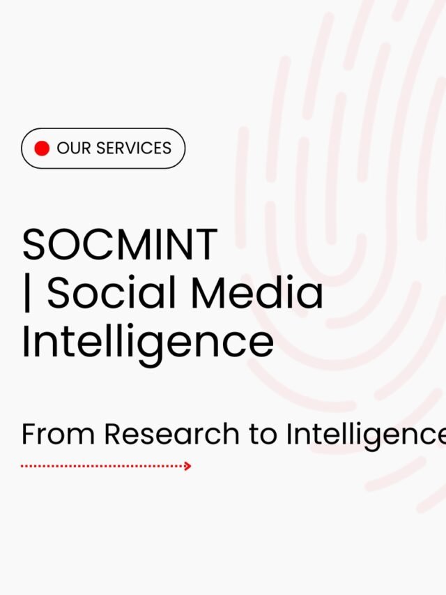 SOCMINT – Social Media Intelligence Services | RecOsint