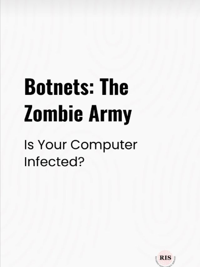 What is a Botnet? The Zombie Computer Army