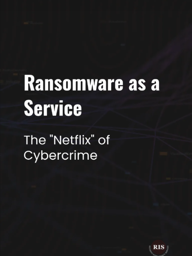 Ransomware as a Service: Hacking for Everyone