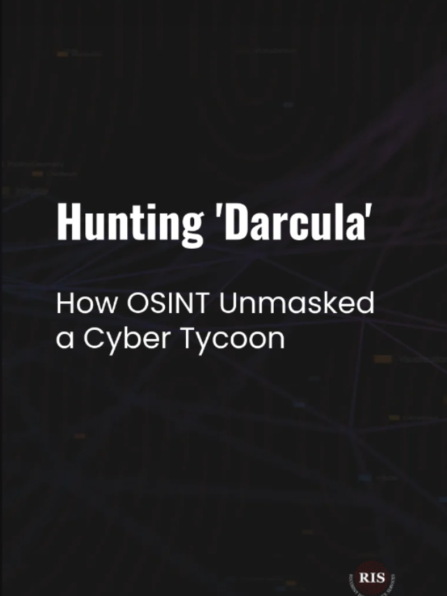 How OSINT Caught the 'Darcula' Phishing Tycoon