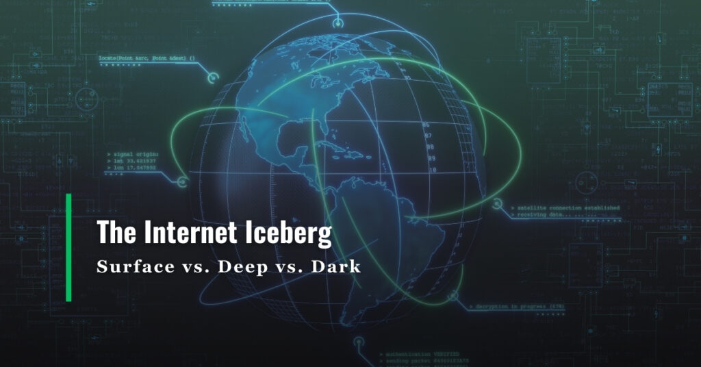 Dark Web vs Deep Web, explaining and differentiatinh between dark and deep web.