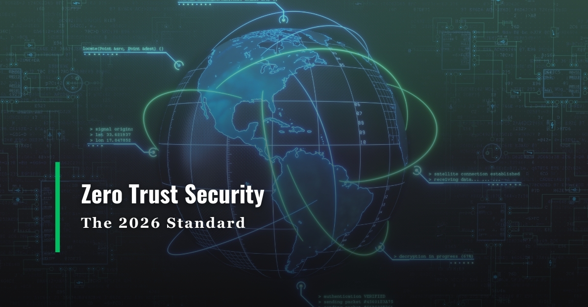 Zero Trust Security Architecture Concept for 2026